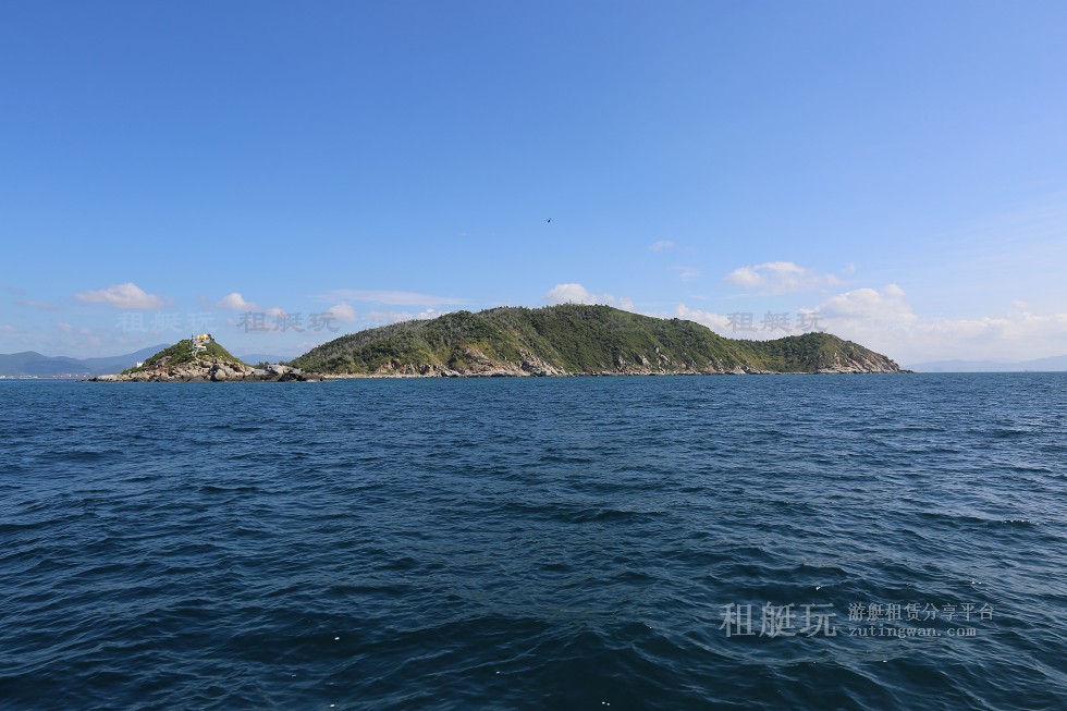 三亞旅游游艇租賃，三亞港至西島航線